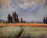 Field of Corn by Claude Monet